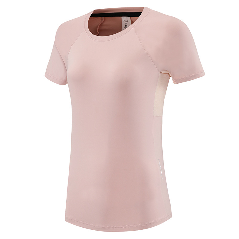 Camiseta de Secado Rápido para Mujer, Nueva Colección de Verano 2025, Transpirable, para Yoga, Running, Deporte, Manga Corta