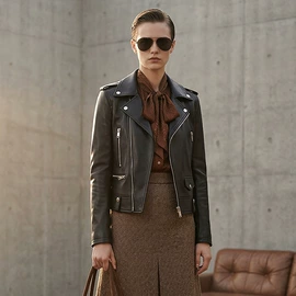 女式毛呢外套;女式皮衣;皮草