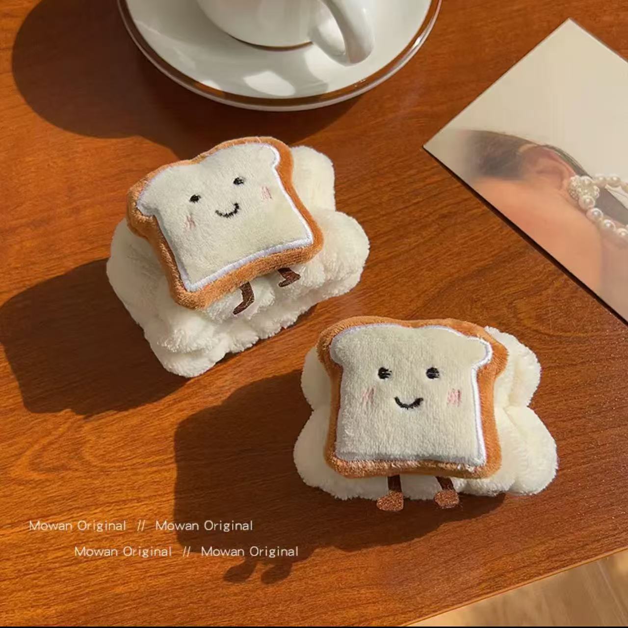 Pulsera a prueba de humedad de dibujos animados, impermeable, lindo puño, pulsera absorbente, lavado y lavado de cara, muñequera, artefacto de felpa para niños