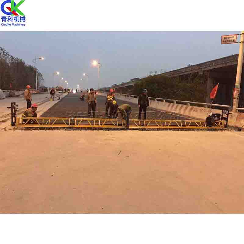 Máquina de nivelación de hormigón pavimento de hormigón máquina de nivelación ingeniería de construcción equipo de compactación de elevación de pulpa de tierra