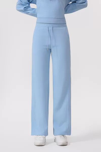 Linen blue. Sweatpants. Original label