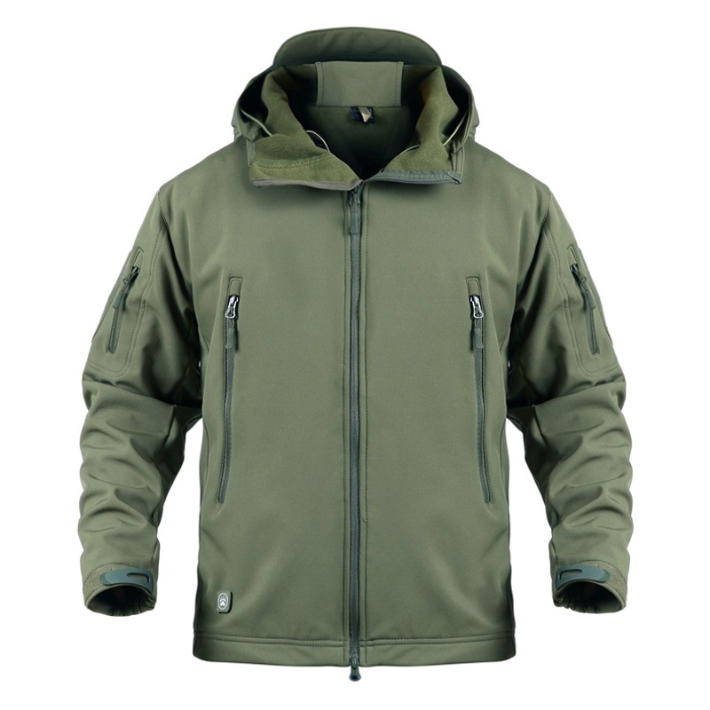 Paving Eagle TAD Shark Skin Soft Shell Jacket Cold-proof Warm Waterproof Jacket PLY-6