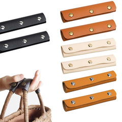Luggage handles, anti-snagging leather cases, luggage grips, anti-snagging leather cases, shoulder straps, pressure-reducing leather pads, shopping bag carrying gloves