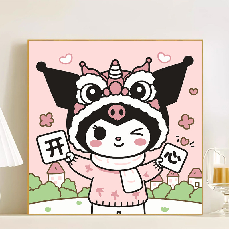 LL004 / 20*20CM(画笔+颜料+绷好内框）