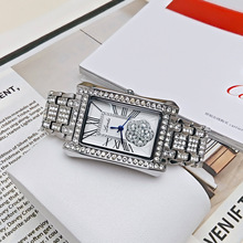 气质女士时尚腕表满钻小蛮腰日历石英表淑女公主风工厂批发一件代