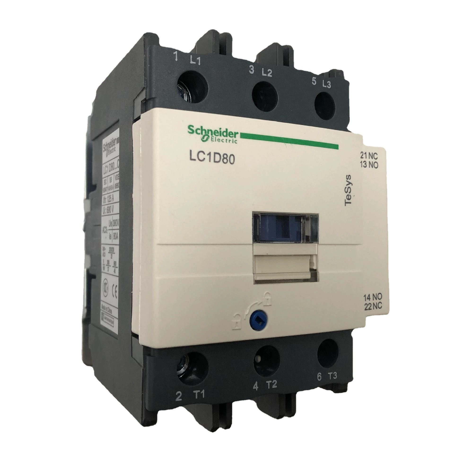Original authentic LC1D80M7C AC AC220V 50/60Hz Schneider Third -level AC contactor