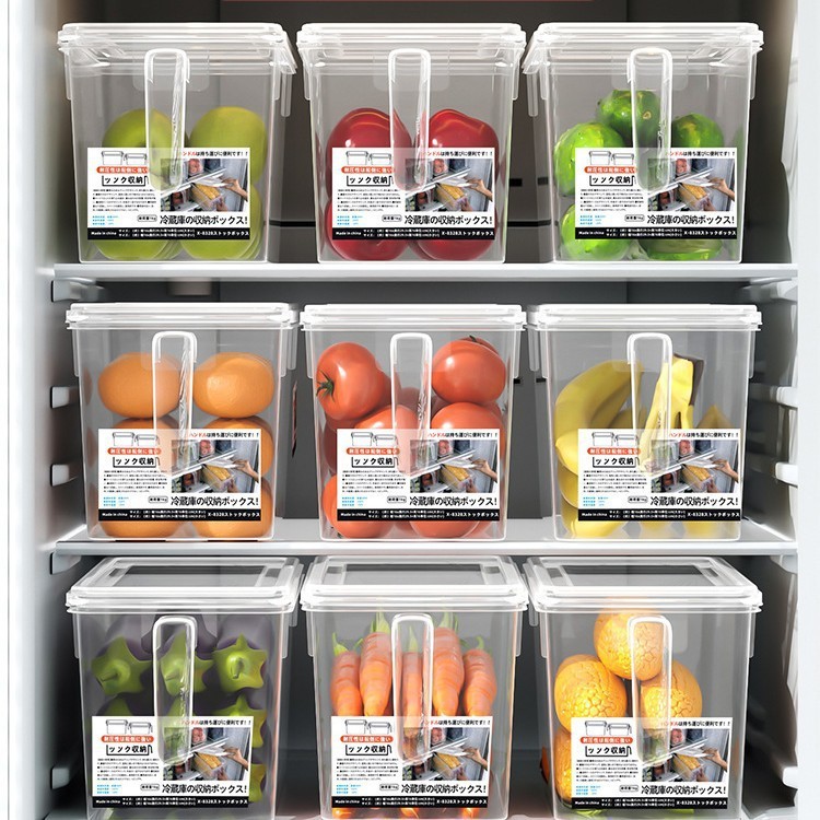 食品级冰箱收纳盒保鲜盒厨房蔬菜水果专用整理神器冷冻鸡蛋饺子盒|undefined