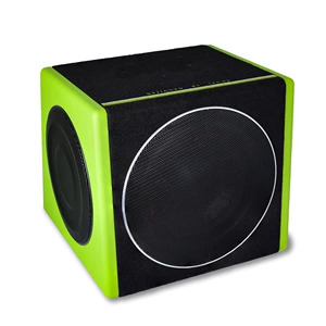 10 düymlük üç dinamikli aktiv 880W avtomobil sabvuferi, 12V CD nəzarəti