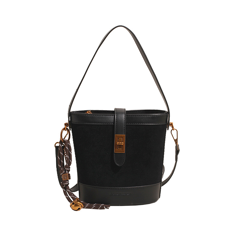 Bolso transfronterizo bolso de mujer nicho de diseño 2024 bolso de cubo de moda leopardo serie explosiva portátil hombro único