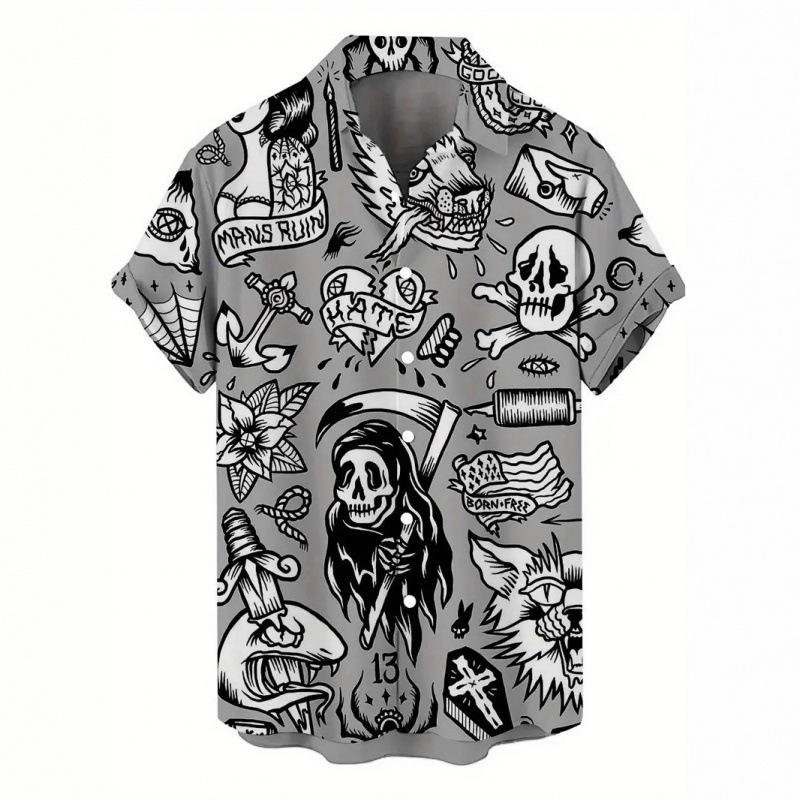 Shirt 3D Hot Sale Tk Independent Site Foreign Trade Fashion Men's Summer Short-Sleeve Shopee Amazon Print Cross-Border Shirt 3D Hot Sale Tk Independent Site Foreign Trade Fashion Men's Summer Short-Sleeve Shopee Amazon Print Cross-Border