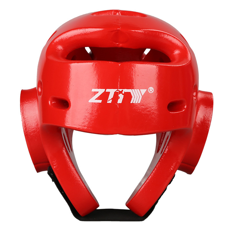 Fabricante de ZTTY casco de taekwondo personalizado para adultos equipo de protección Sanda entrenamiento de competición taekwondo cabeza de protección espuma NBR