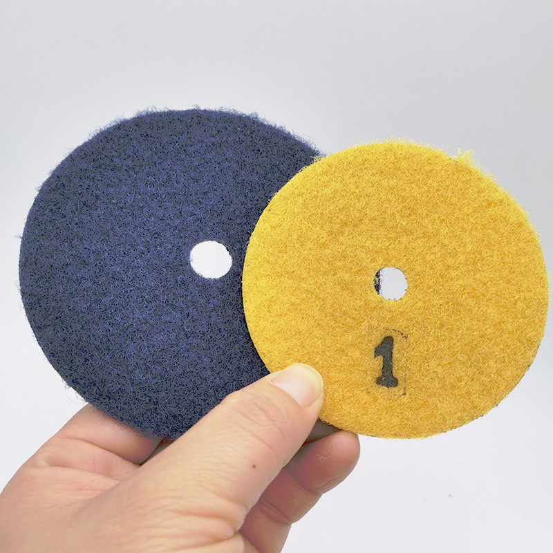 金刚石干磨片3寸大理石花岗岩石英石干抛片打磨轮抛光片水磨片