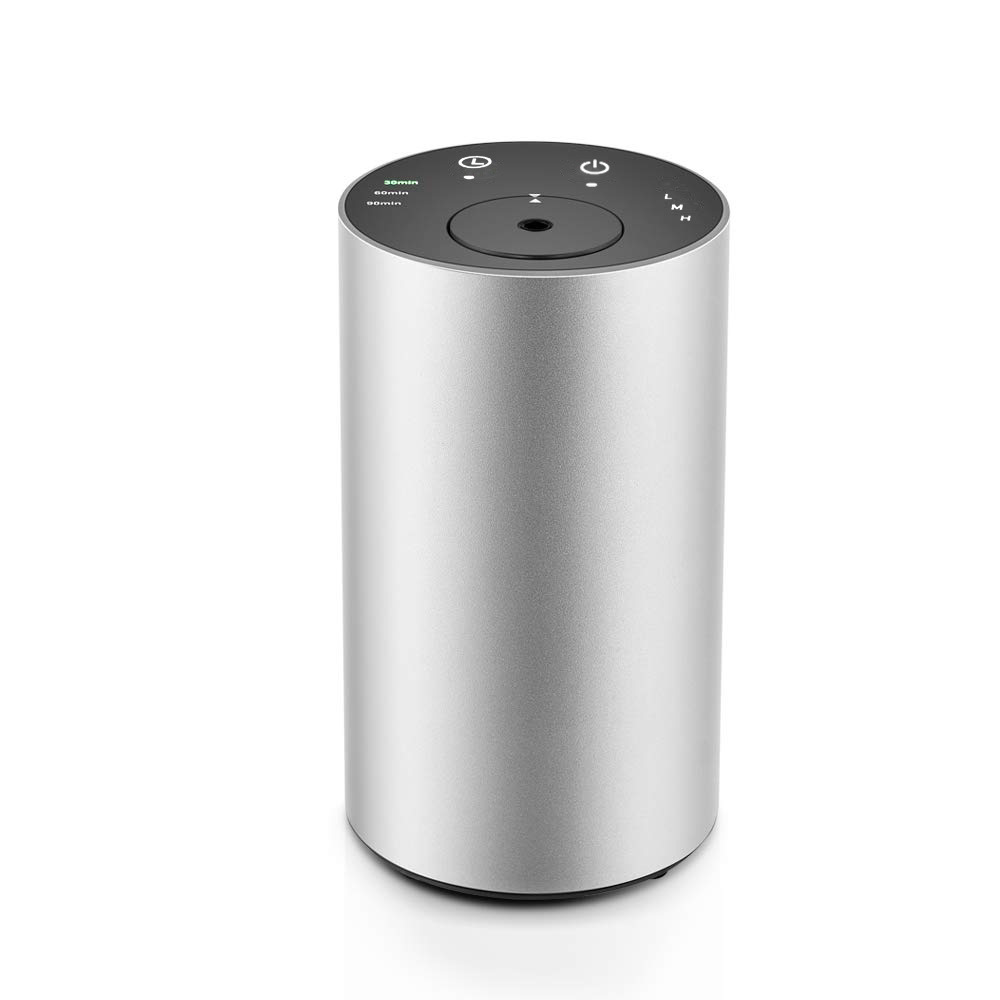 Fragancia transfronteriza explosiva máquina de fragancia montada en automóviles escritorio dos fluidos expansor de fragancia plástico mini pulverizador de fragancia recargable portátil