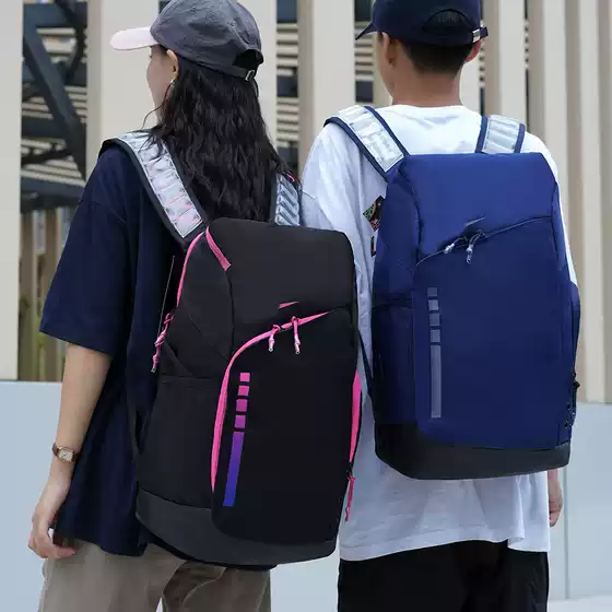Trendy brand logo air cushion backpack new outdoor sports backpack large capacity business travel backpack wholesale