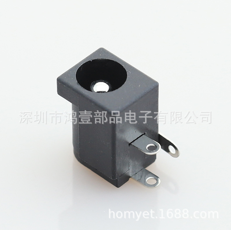 Socket Manufacturer Hongyi Department Supply Dc Socket Pin Core 3.0 Power Socket Dc-005-3.0