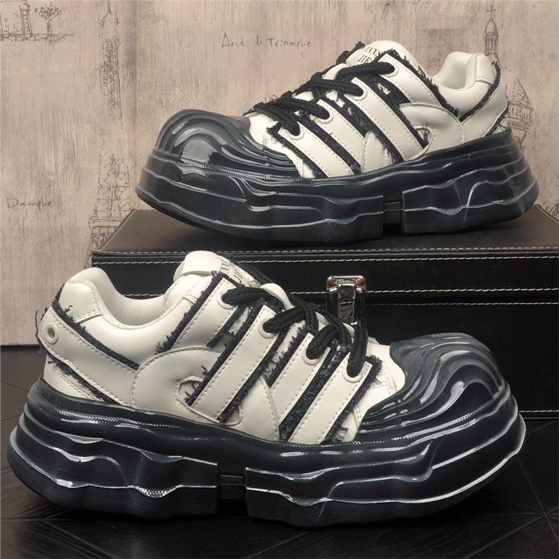 2025 Autumn and Winter New Original Casual Sneakers Fashion Trendy Versatile Sports Shoes Youth Thick-Soled Men's Shoes