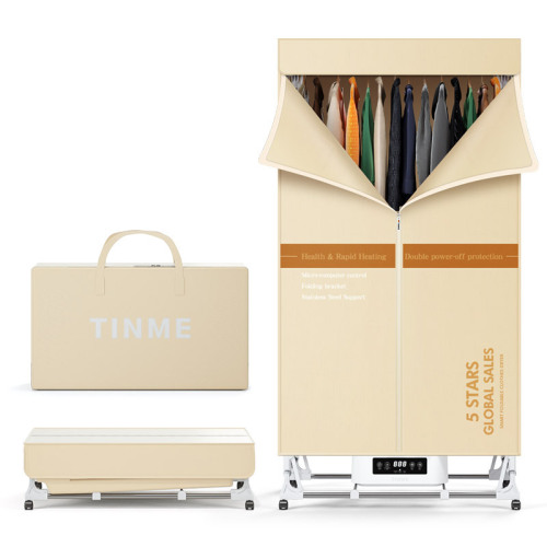 German TINME folding dryer household small clothes dryer large capacity dryer sterilizing clothes dryer