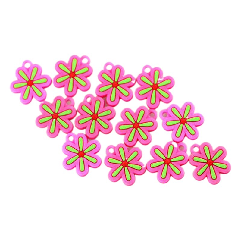 Arco Iris de goma suave telar colgante pequeño arco iris goma banda pulsera tejida DIY accesorios de la joyería