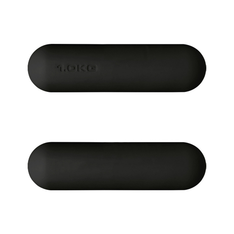 Dumbbell redondo de silicona fijo equipo de fitness yoga pilates entrenamiento de fuerza dumbbell redondo de silicona