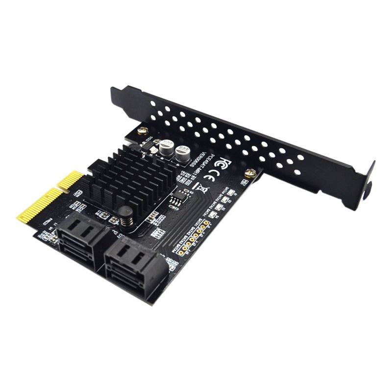 Карта расширения SATA3.0 на PCI-E4 порт 6G переходная карта расширения 88SE9230 IPFS жесткий диск raidcard