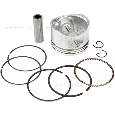 Piston, piston ring, piston pin beach off-road accessories, horizontal