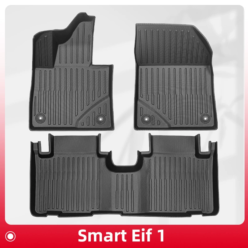 Подходит для Smart #1 #3 коврик для ног Мастер № 1 № 3 всепогодный материал TPE коврик для ног багажник