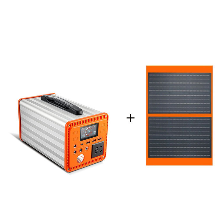 500W ソーラー屋外モバイル電源 ポータブル車載ライブブロードキャスト キャンプ 夜市屋台専用蓄電池|undefined