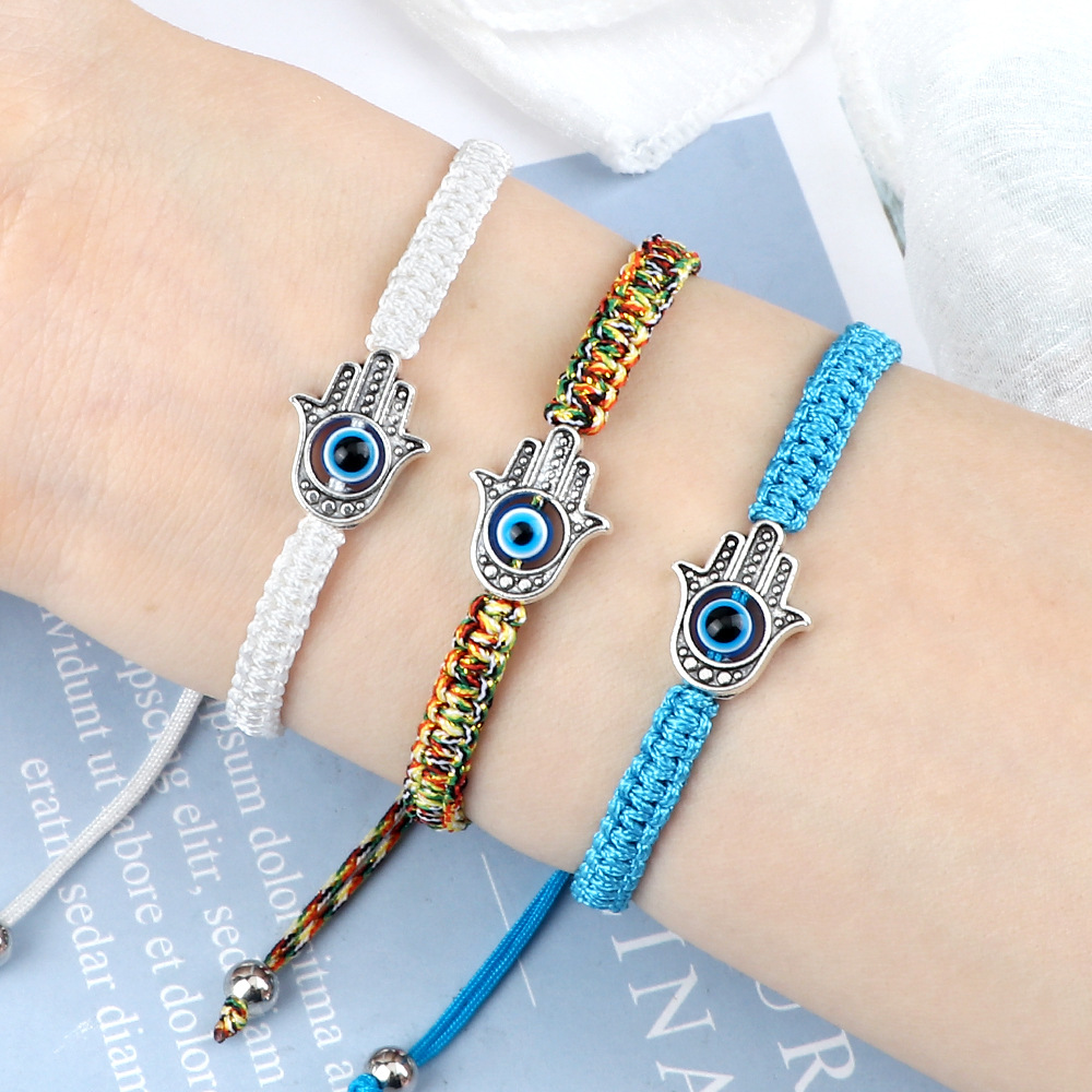 Lucky Evil Eye Red String Bracelet Protection Jewelry Adjustable_voghion.com