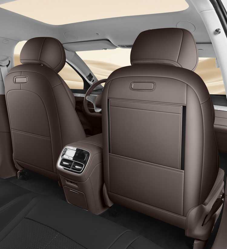 2026 BYD Seal 08 car seat covers, fully enclosed, perforated, breathable leather, suitable for all seasons