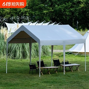 Canopy with Four Corners and Four Legs for Camping, Outdoor Market Tent, Night Market Trendy Umbrella, Rainproof Shelter for Stalls, Sunshade Booth