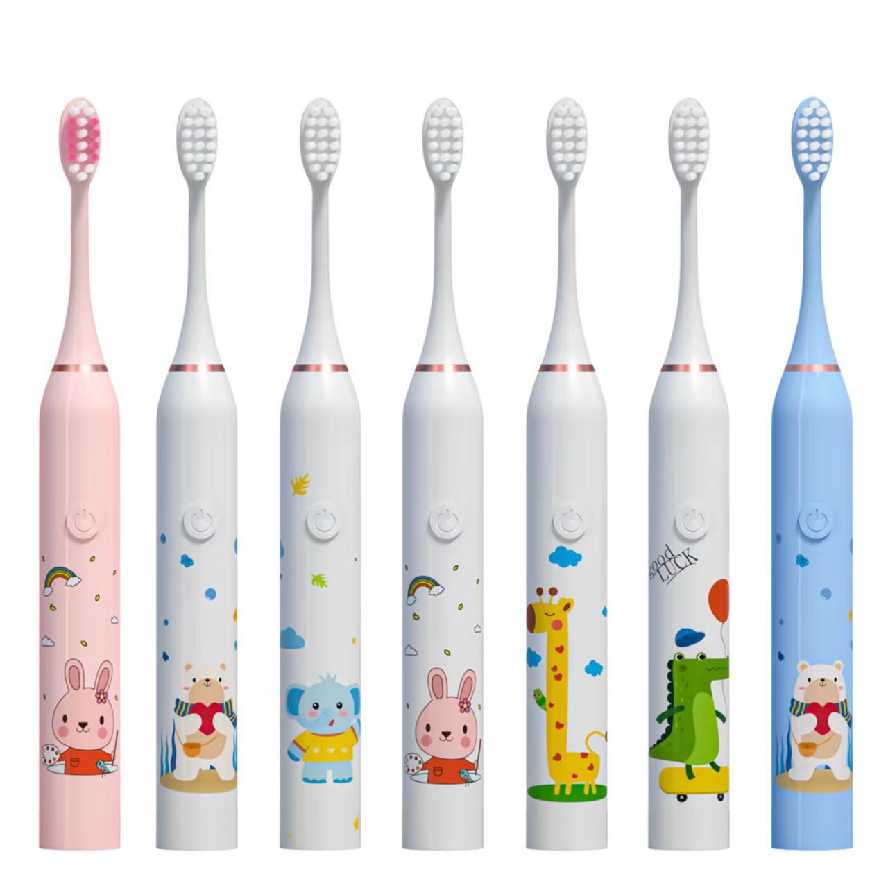 Cabezal de cepillo de dientes eléctrico para niños 330, 332, cabezal de cepillo de dientes de cerdas suaves, accesorios para cepillo de dientes, fábrica de cabezales de cepillo de dientes