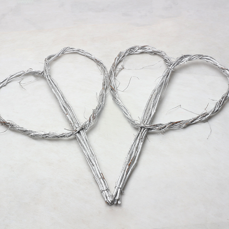 Huaxi canasta de flores metálicas amor estante de flores canasta de flores portátil caja de flores redonda cuadrada hierro forjado estante florista