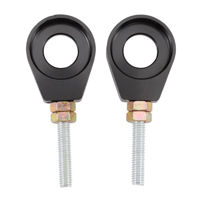 Off-Road Motorcycle Modification 15mm Rear 0kg Chain Tensioner Adjuster Black (Motorcycle engine and accessories)