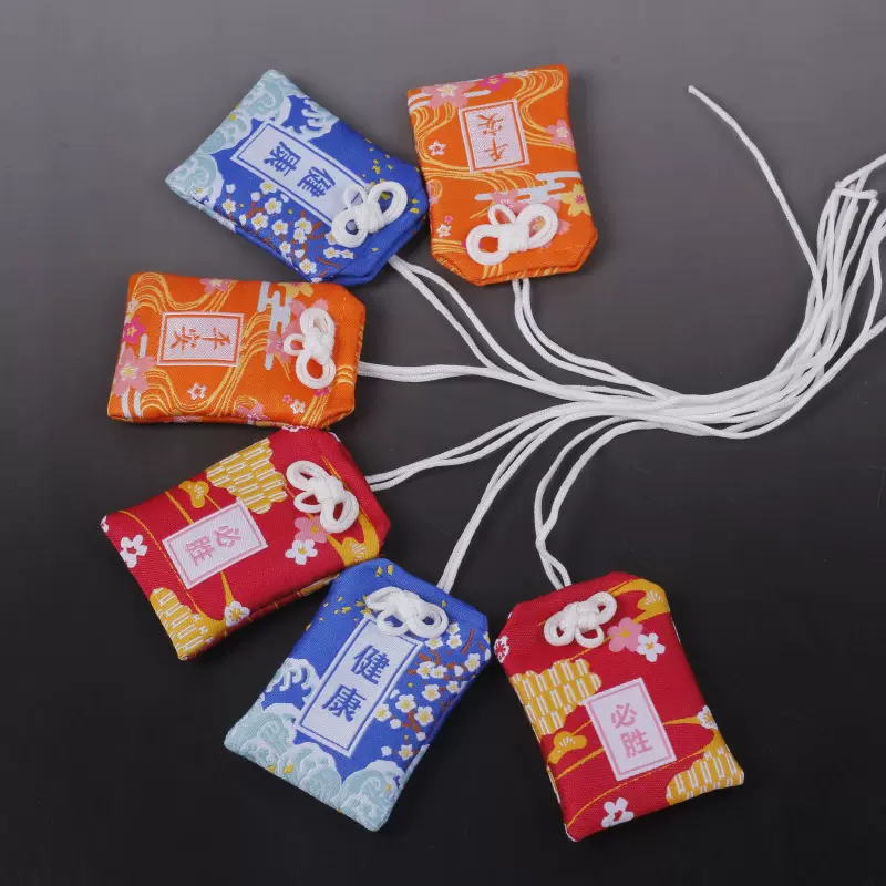 批发刺绣袋子香囊空袋香包袋包包手机挂件和风小袋子礼物4*6