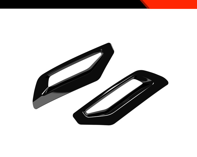 Suitable for Mitsubishi 25 Outlander modified rear bumper anti-scratch protection special decorative bright frame auto supplies