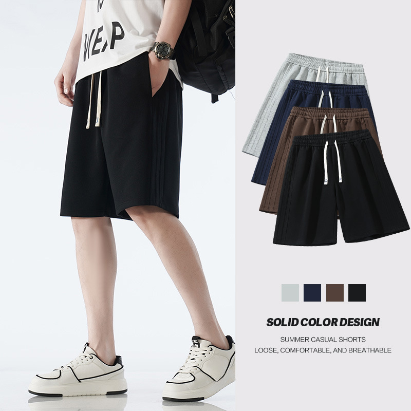 Shorts Men's Summer Thin Loose Sports Casual Shorts plus size Pants American Men's Straight Beach Pants