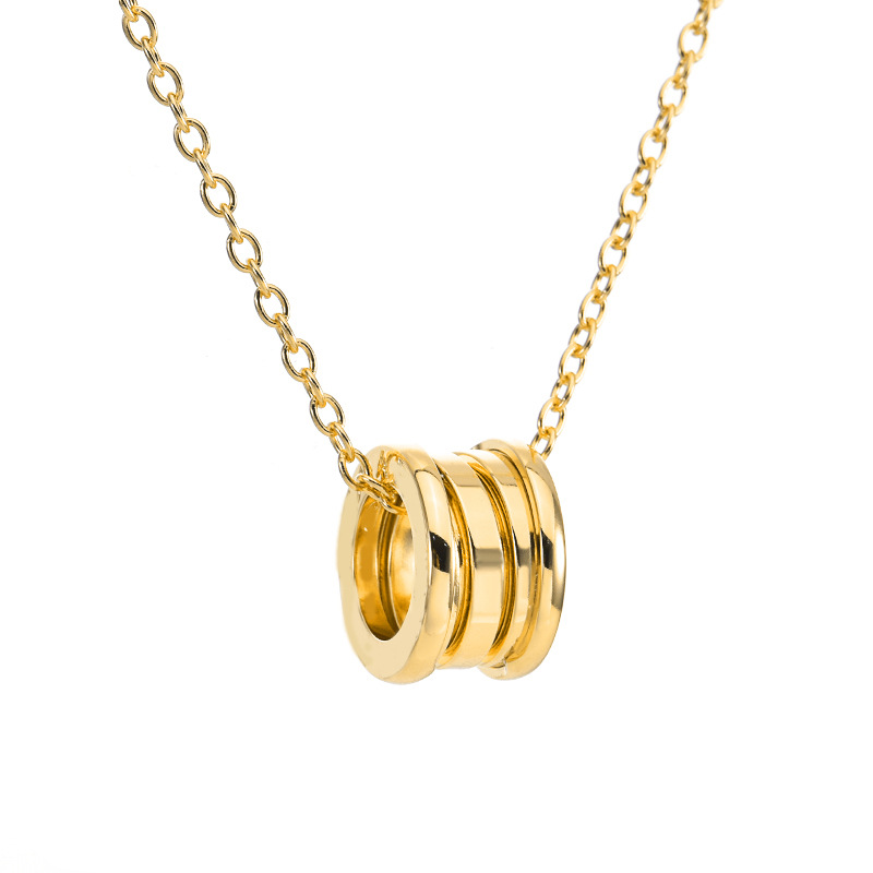 Gold color spring model