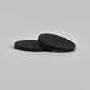 Black silica gel round adhesive self-adhesive non-slip pad, wholesale