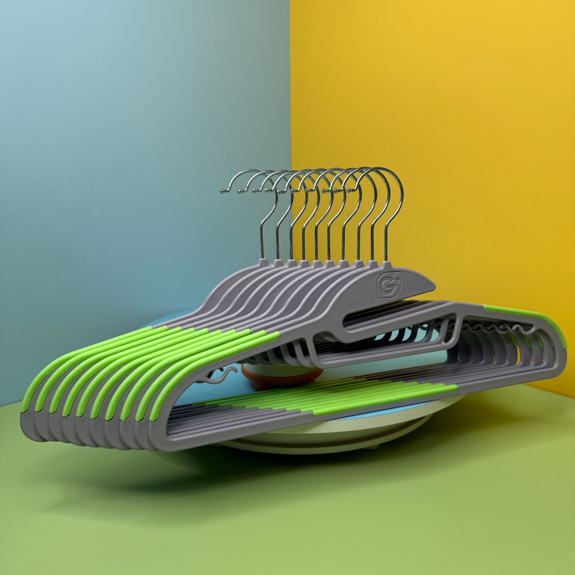 [리얼샷 G+그레이+평직+그린]