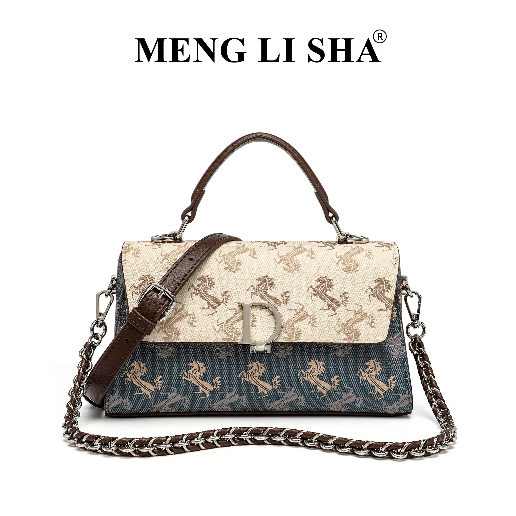 Korean niche crossbody bag with a unique design, women's bag with a high-end, light-luxury feel, large capacity, small handbag, shoulder bag