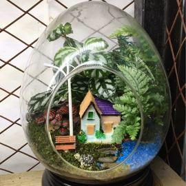 装饰花瓶;微景观;玻璃工艺品