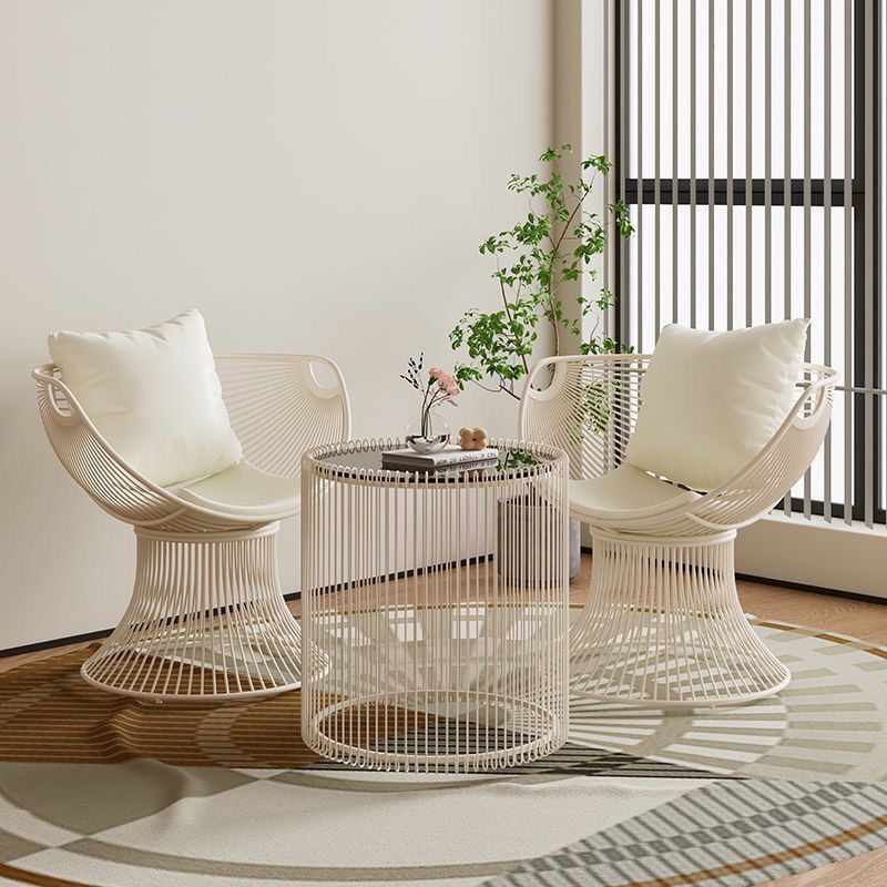 Balcony Tables and Chairs, Leisure Tables and Chairs, Light Luxury Tables and Chairs, Sofa Chairs, Living Room Sofas, Home Coffee Tables, Garden Cream-Colored Tables and Chairs