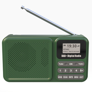 European Amazon's Popular Solar Radio Dab+ Bluetooth Portable Radio Tf Card U Disk Automatic Channel Search