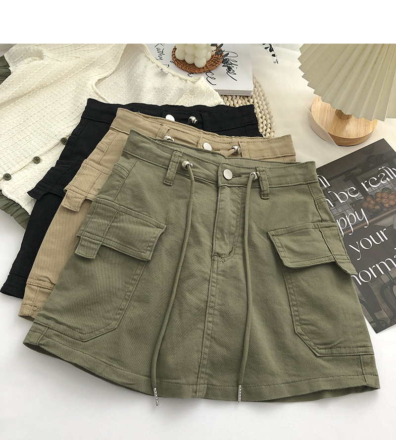 236g Weight Above Knee Dress Length Type Hip Skirt Dresses Type Denim Fabric Type Mid Waist Waist Line Micro-Elastic Elasticity Holiday, Daily Occasion Regular Fit Fit Type Printing Pattern Summer, Spring Season Women's Gender Streetwear Style Slim High Waist Denim Skirt Women's Summer Retro Slim Short Skirt 2