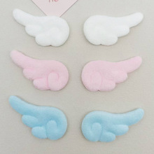 双面天使翅膀毛绒饰品配件超声波diy翅膀服装玩具发饰配饰辅料