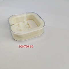 1.0正方形の水晶透明箱を厚くします。