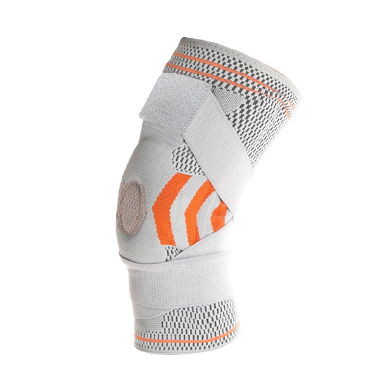 Deportes rótula de las mujeres correa de nylon rótula de silicona ciclismo a prueba de frío primavera soporte rótula menisco transfronterizo al por mayor