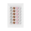 KORMESIC Cute and Funny Animal Acne Patch - 24 tablets per piece (cat + brown bear + piglet + rabbit) [cross-border sales only, domestic sales prohibited