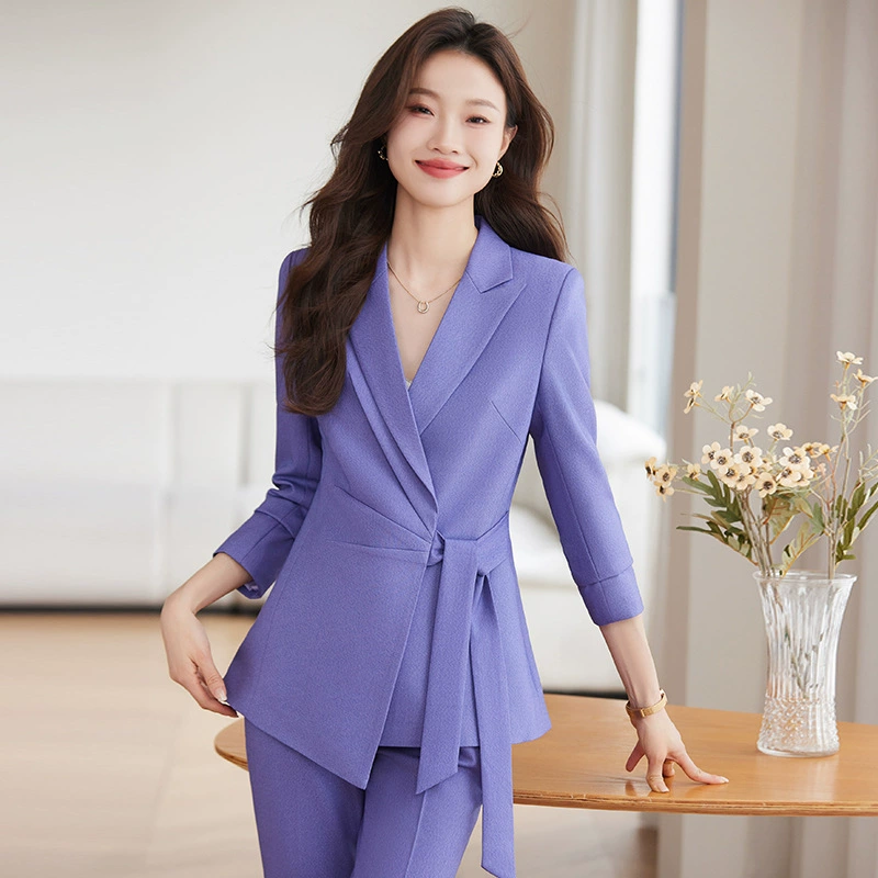 Fuchsia set, elite classic suit jacket, bright catchy style