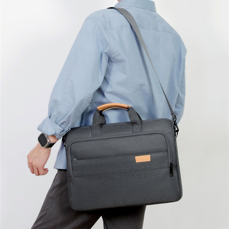 Bolsa de computadora portátil de gran capacidad para hombres 14 - 17 pulgadas bolsas portátiles bolsas de viaje de negocios bolsa de reunión